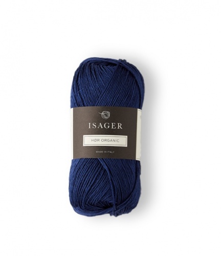 Isager HR Organic cotton yarn - Indigo